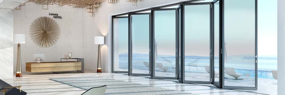 veranda a libro con eccezionale design minimale ed eccellente isolamento termico